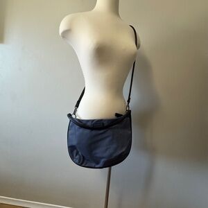 Lacoste Blue shoulder bag with removable strap